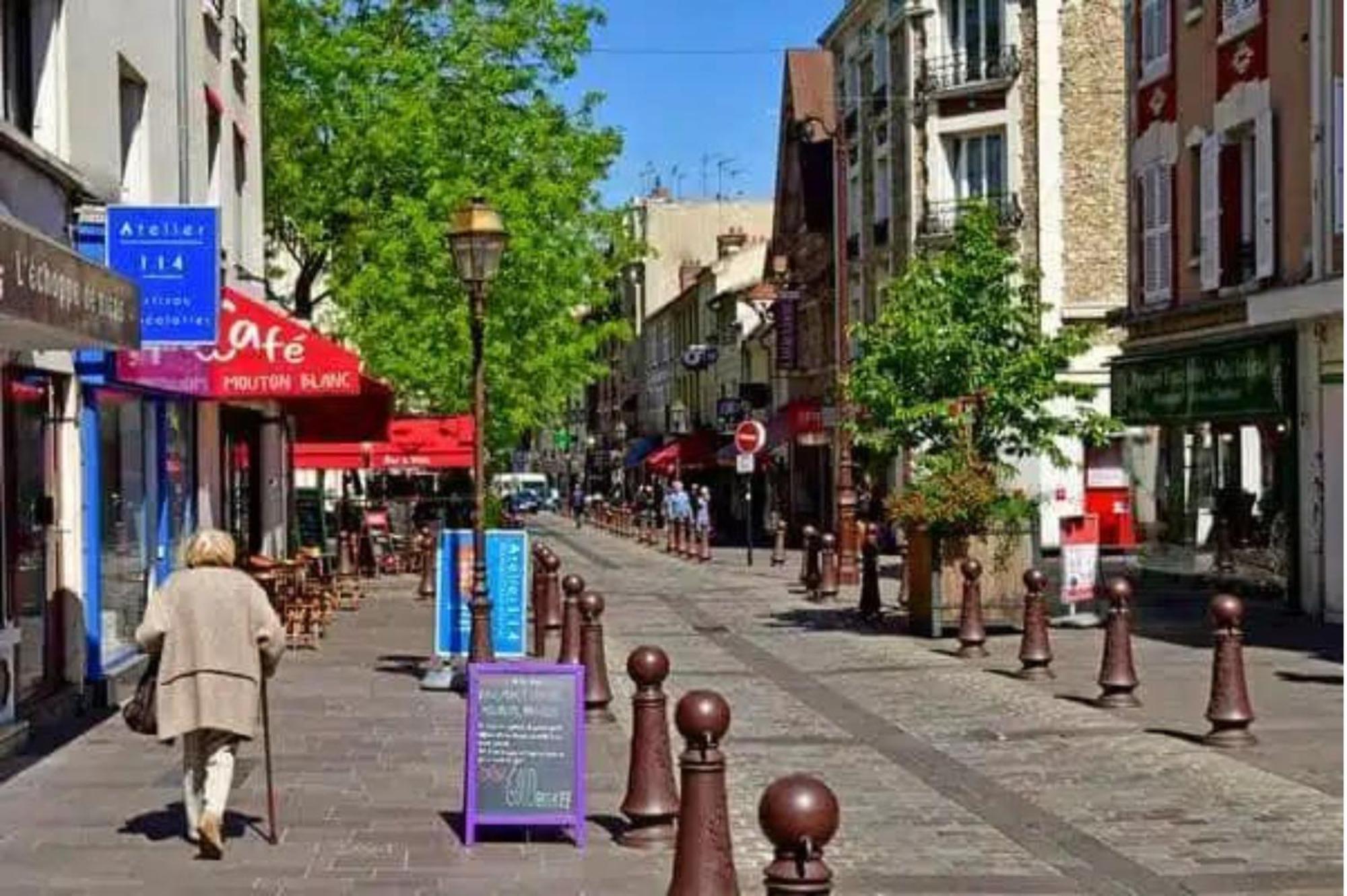 ポワシーL'Instant Paris - Proche Gare & Quai De Seineアパートメント エクステリア 写真